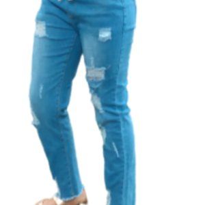Ripped Denim Jeans